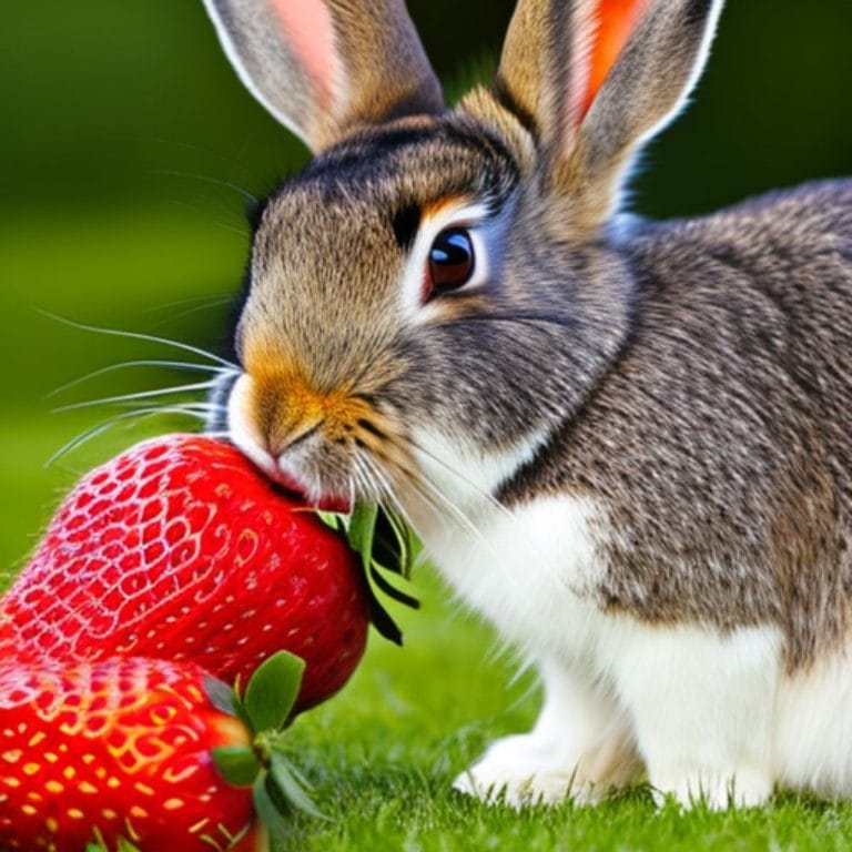 Can Rabbits Eat Strawberries